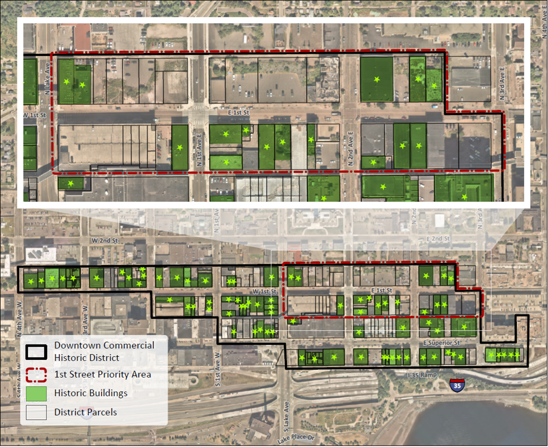 Map of Containing Eligible Boundaries.